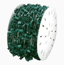 C9 Socket Cord SPT-1 - 1000ft Spool, 12" Spacing